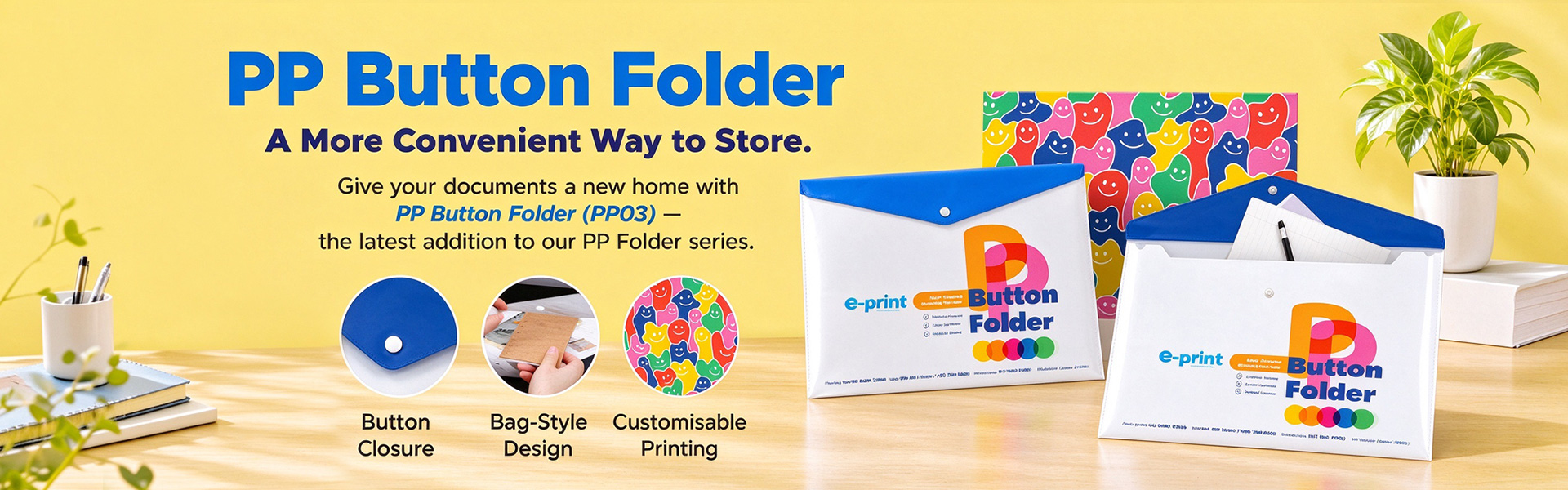 pp button folder